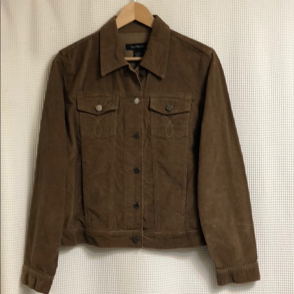 Calvin Klein brown jean jacket